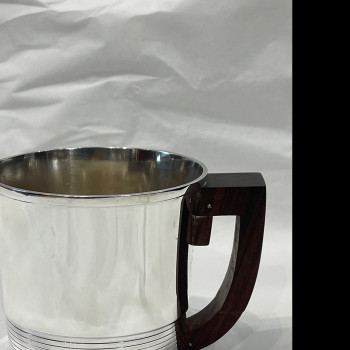 Fouquet Lapar - 4-piece Art Deco solid silver tea and coffee set