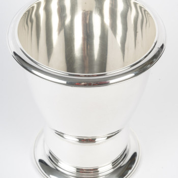 Jean Puiforcat- Vase Art Déco en argent massif circa 1930