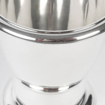 Jean Puiforcat- Vase Art Déco en argent massif circa 1930