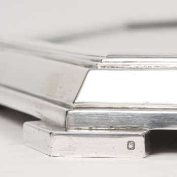 Ravinet d'Enfert - Surtout de table et sa Jardinière en argent massif Époque Art Déco