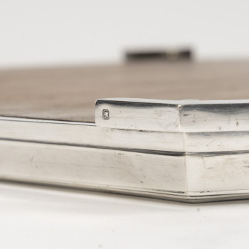 Ravinet d'Enfert - Centerpiece and Matching Planter in Solid Silver Art Deco Period