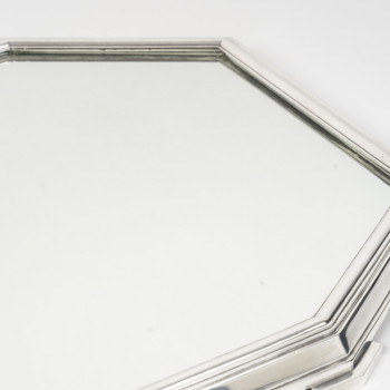 Ravinet d'Enfert - Centerpiece and Matching Planter in Solid Silver Art Deco Period