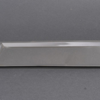 Cardeilhac – Plateau rectangulaire en argent massif, époque Art Déco