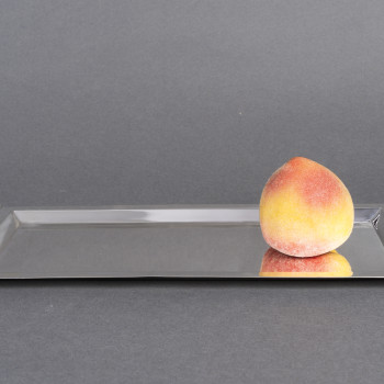 Cardeilhac – Plateau rectangulaire en argent massif, époque Art Déco