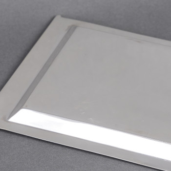 Cardeilhac – Plateau rectangulaire en argent massif, époque Art Déco