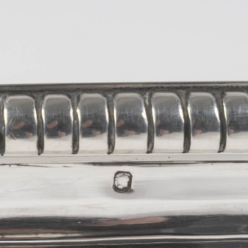 PUIFORCAT – SILVER JARDINIERE and its lining - Circa early 20th