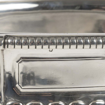 PUIFORCAT – SILVER JARDINIERE and its lining - Circa early 20th