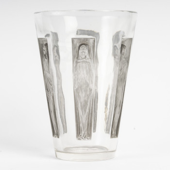 René Lalique - “Six Figurines Goblet” Vase, model created in 1912