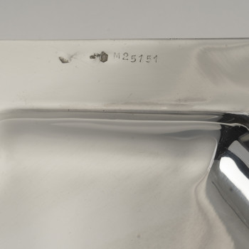 JEAN E. PUIFORCAT- Art Deco Silver Tray Circa 1930