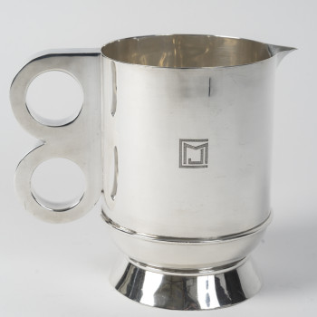 Jean Puiforcat (1897-1945) Art Deco Pitcher, Mexican period, circa 1940