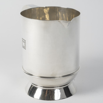 Jean Puiforcat (1897-1945) Art Deco Pitcher, Mexican period, circa 1940