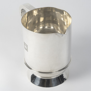 Jean Puiforcat (1897-1945) Art Deco Pitcher, Mexican period, circa 1940