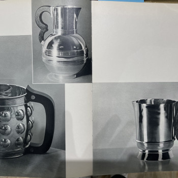 Jean Puiforcat (1897-1945) Art Deco Pitcher, Mexican period, circa 1940