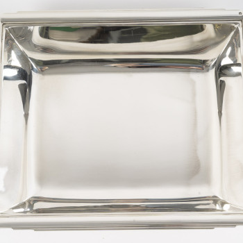 JEAN E. PUIFORCAT- Set de platerie 4 pièces en argent massif, époque Art déco