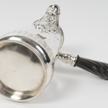 PUIFORCAT – Solid Silver Chocolate Pot – Circa late 19th century