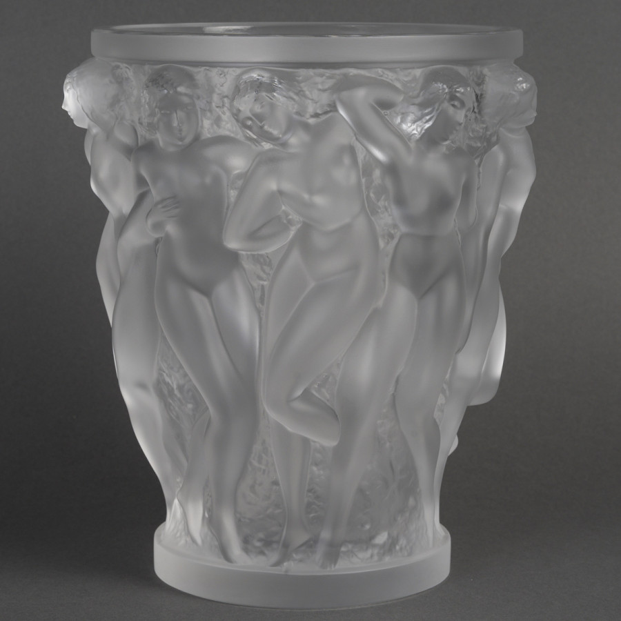 LALIQUE France – Vase known as "Bacchantes," model created in 1927