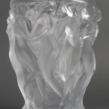 LALIQUE France – Vase dit « Bacchantes « modèle créer en 1927