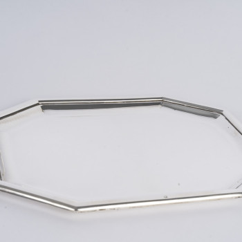 PUIFORCAT – Solid Silver Card Tray, Art Deco Period