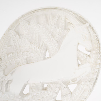 R. LALIQUE – Jardinière « SAINT- HUBERT » modèle créé en 1927