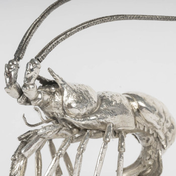 Gianmaria Buccellati  - Langouste en argent massif Circa XXe Italie du Nord