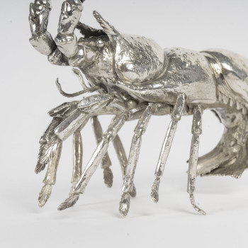 Gianmaria Buccellati – Solid Silver Spiny Lobster, Northern Italy, circa 20th