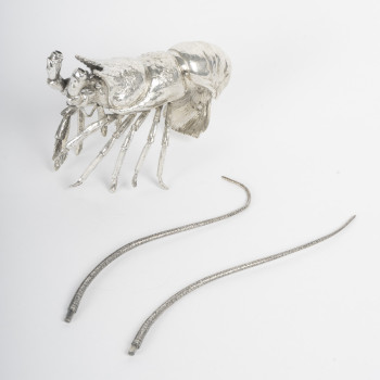 Gianmaria Buccellati – Solid Silver Spiny Lobster, Northern Italy, circa 20th