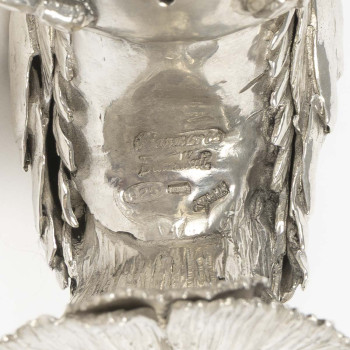 Gianmaria Buccellati  - Langouste en argent massif Circa XXe Italie du Nord