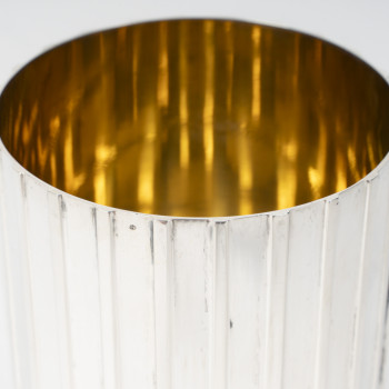 BVLGARI – VASE TROPHÉE LANCÔME, PRIX DE L’ÉLÉGANCE Argent massif - XXe siècle