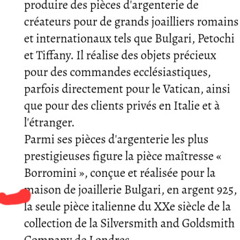 BVLGARI – VASE TROPHÉE LANCÔME, PRIX DE L’ÉLÉGANCE Argent massif - XXe siècle