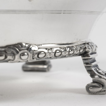 BOIN-TABURET – Pair of solid silver wine coolers – Late 19th