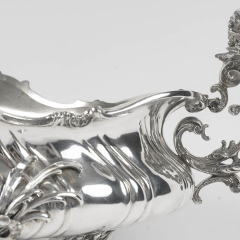 BRUCKMANN & SÖHNE – Solid silver jardinière – Germany, late 19th century