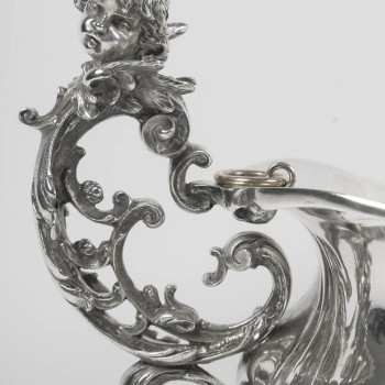 BRUCKMANN & SÖHNE – Solid silver jardinière – Germany, late 19th century