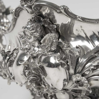 BRUCKMANN & SÖHNE – Solid silver jardinière – Germany, late 19th century