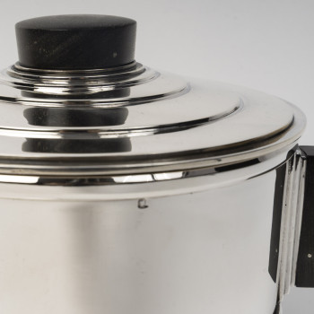 OLIER & CARON - Art Deco Wine Cooler Sterling Silver, 20th Century