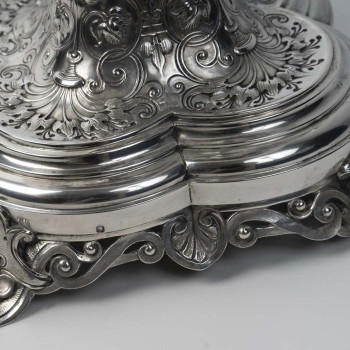 Gustave Odiot, Coupe sur pied en argent massif XIXᵉ siècle