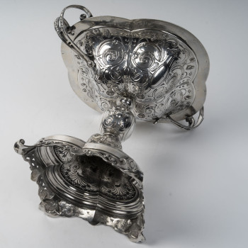 Gustave Odiot, Coupe sur pied en argent massif XIXᵉ siècle
