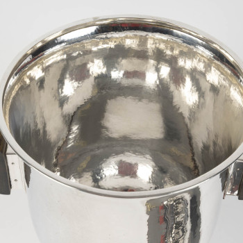 ROELOF CITROEN – Rafraîchissoir couvert en argent art deco 	– Pays-Bas