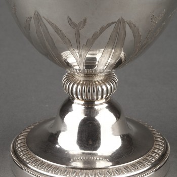 Goldsmith Antoine Michel - Ewer in sterling silver 1st Empire period