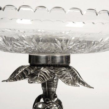 Orfèvre Debain - Centerpiece in solid silver, late 19th century