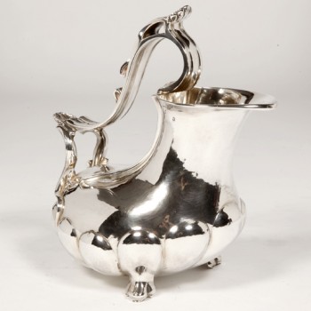 Orfèvre Tallois - Solid silver jug called "Askos" 19th century