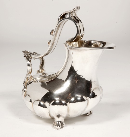 Orfèvre Tallois - Solid silver jug called "Askos" 19th century