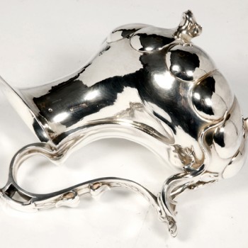 Orfèvre Tallois - Solid silver jug called "Askos" 19th century