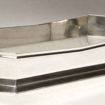 Goldsmith JEAN TETARD - Planter in sterling silver ART DECO period 1930