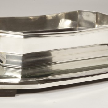 Goldsmith JEAN TETARD - Planter in sterling silver ART DECO period 1930