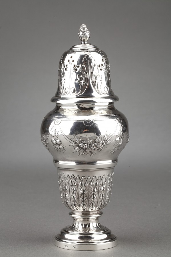 Goldsmith FALKENBERG - solid silver sprinkler late 19th century