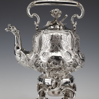 Charles Nicolas ODIOT - Important tea / coffee set in sterling silver XIXè