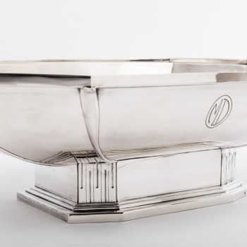 Goldsmith SAVARY - Solid silver Centerpiece, 1930s.