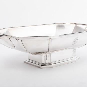 Goldsmith SAVARY - Solid silver Centerpiece, 1930s.