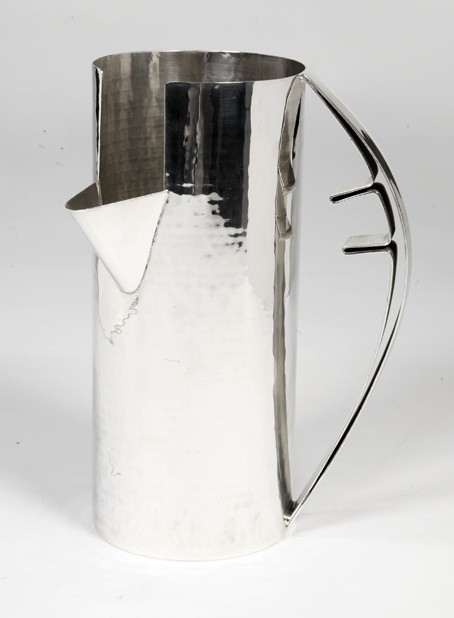 Goldsmith: CARLO SCARPA - Pitcher in solid silver twentieth