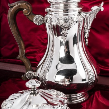 Boin Taburet - Set tea/coffee in silver XIXe